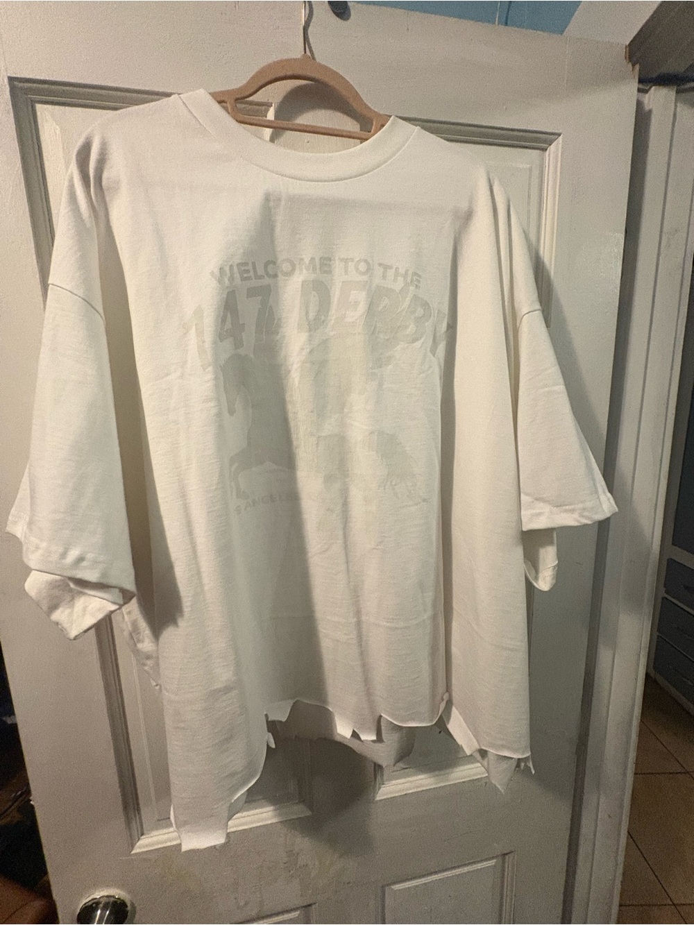 MNML distressed cropped fit 3XL